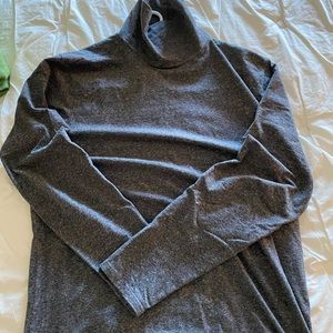 Grey Turtleneck